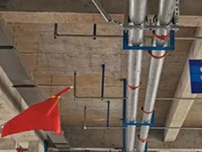 青山管廊支架的安装方法
